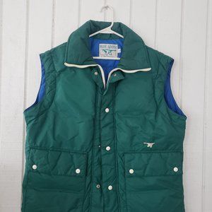 Vintage Men's  Blue Goose Vest - Large